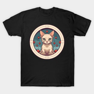 Devon Rex Cat Xmas Ornament, Love Cats T-Shirt